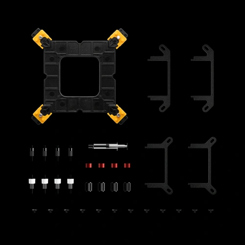Gamdias AURA GL360 LCD White ARGB CPU Liquid Cooler